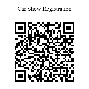 QR code to enter the Gas and Gherkins Car Show at Pickle Fest